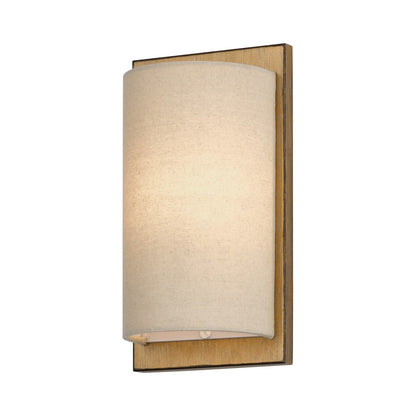 Livex Bellingham 1Lt ADA 6" Sconce, Gold/Parchment Hardback