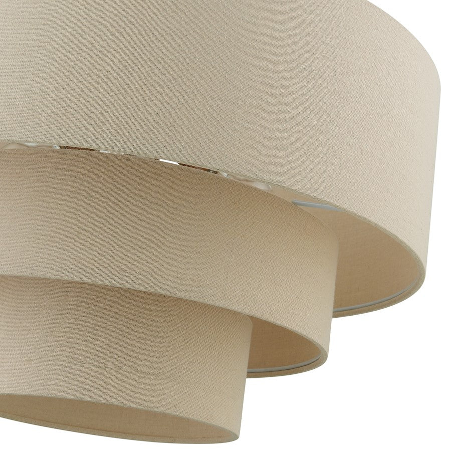 Livex Bellingham 4 Light Pendant Chandelier, Gold Leaf/Parchment
