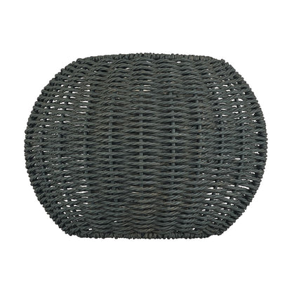 Livex Deluna 2Lt ADA Sconce, Black/Hand-Woven Black