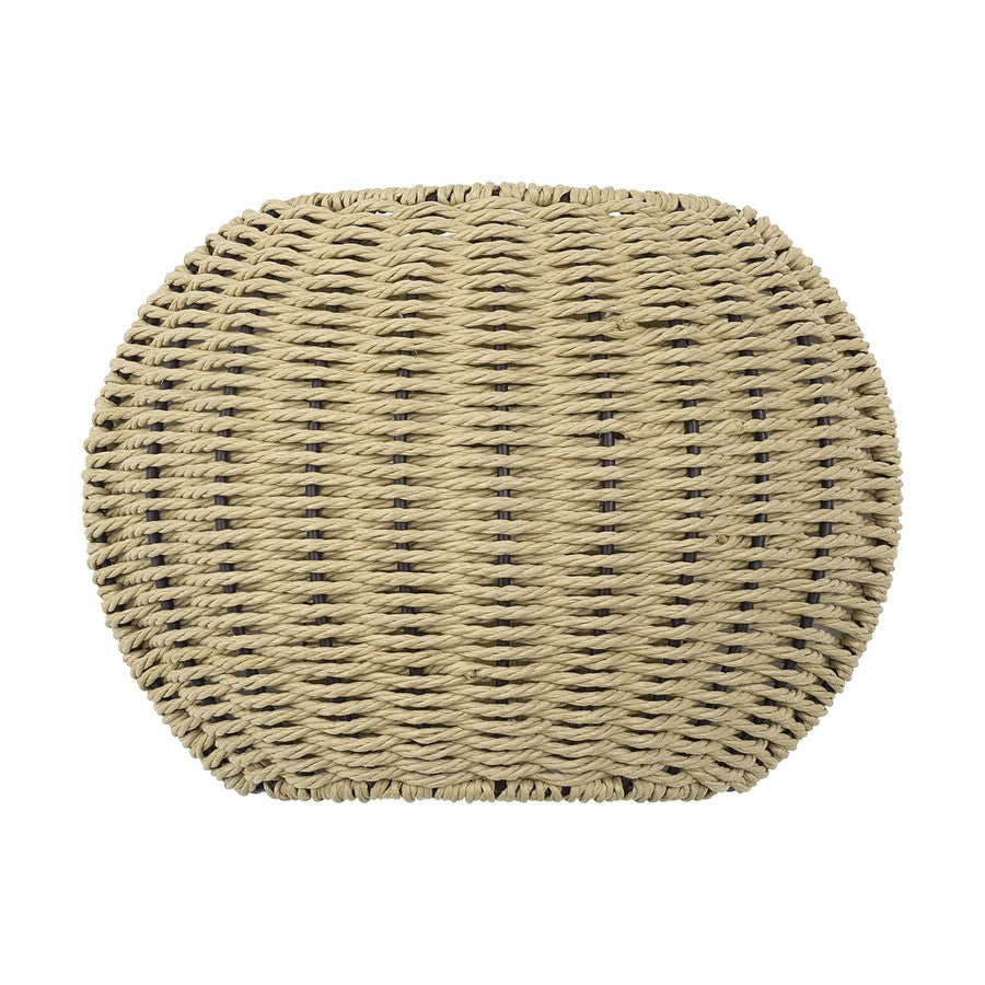 Livex Summervine 2Lt ADA Sconce, Gold/Hand-Woven French Beige