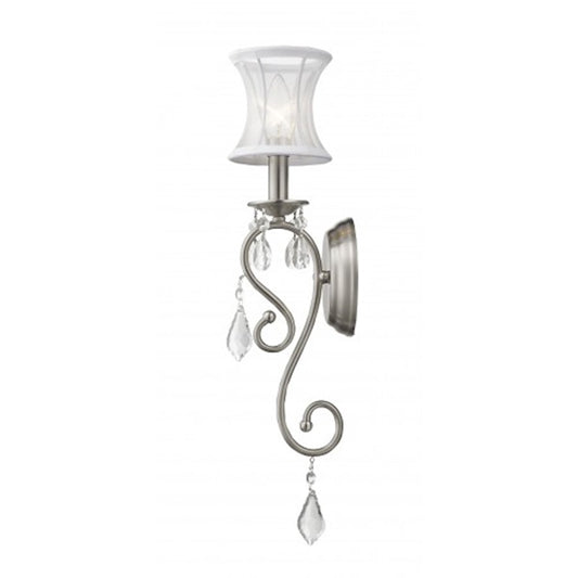 Livex Lighting Newcastle Wall Sconce in Brushed Nickel
