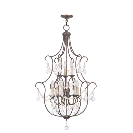 Livex Lighting Chesterfield Foyer in Venetian Golden Bronze