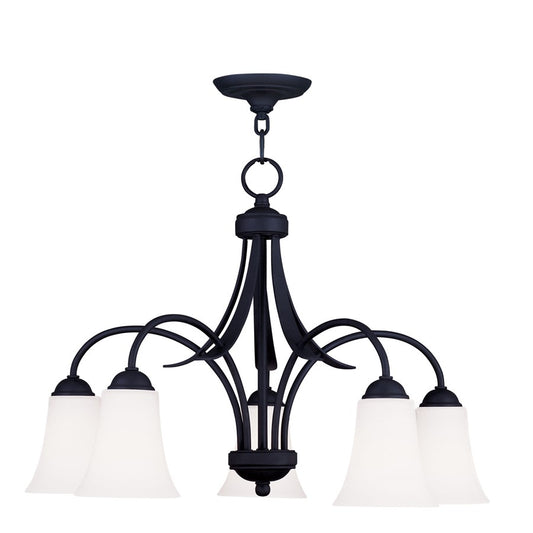 Livex Lighting Ridgedale Chandelier in Black