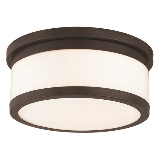 Livex Lighting Stafford Flush Mounts, Bronze