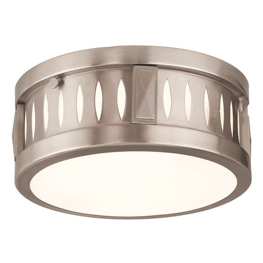 Livex Lighting Vista Flush Mounts, Brushed Nickel