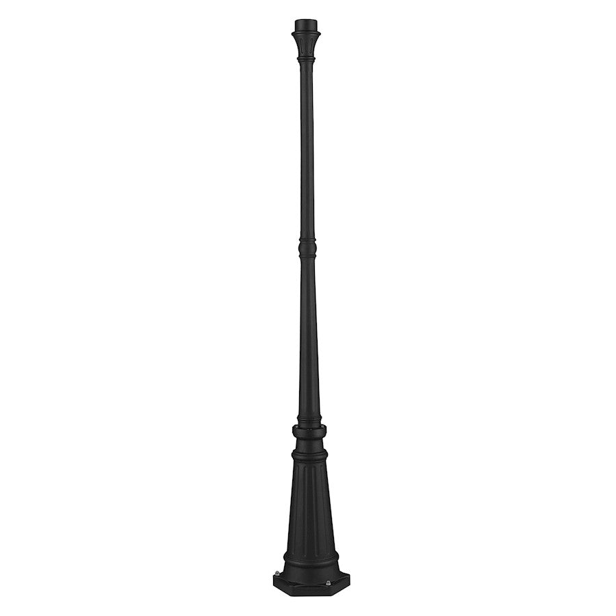 Livex Outdoor Accessories 7709 Light Outdoor Lamp Post, Textured Black