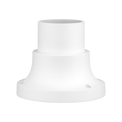 Livex Outdoor Pier Mount Adapter, Textured White