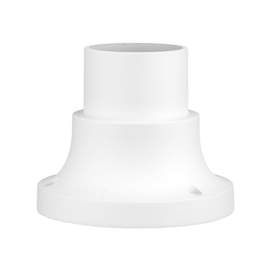 Livex Outdoor Pier Mount Adapter, Textured White