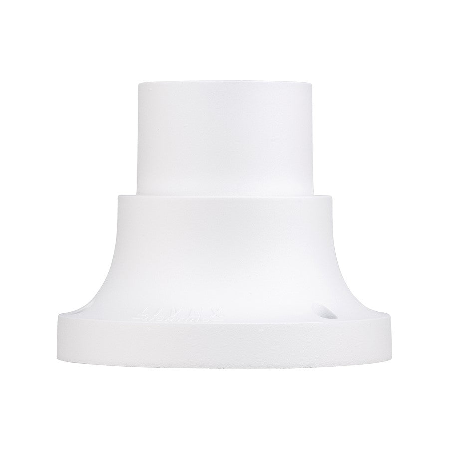 Livex Outdoor Pier Mount Adapter, Textured White