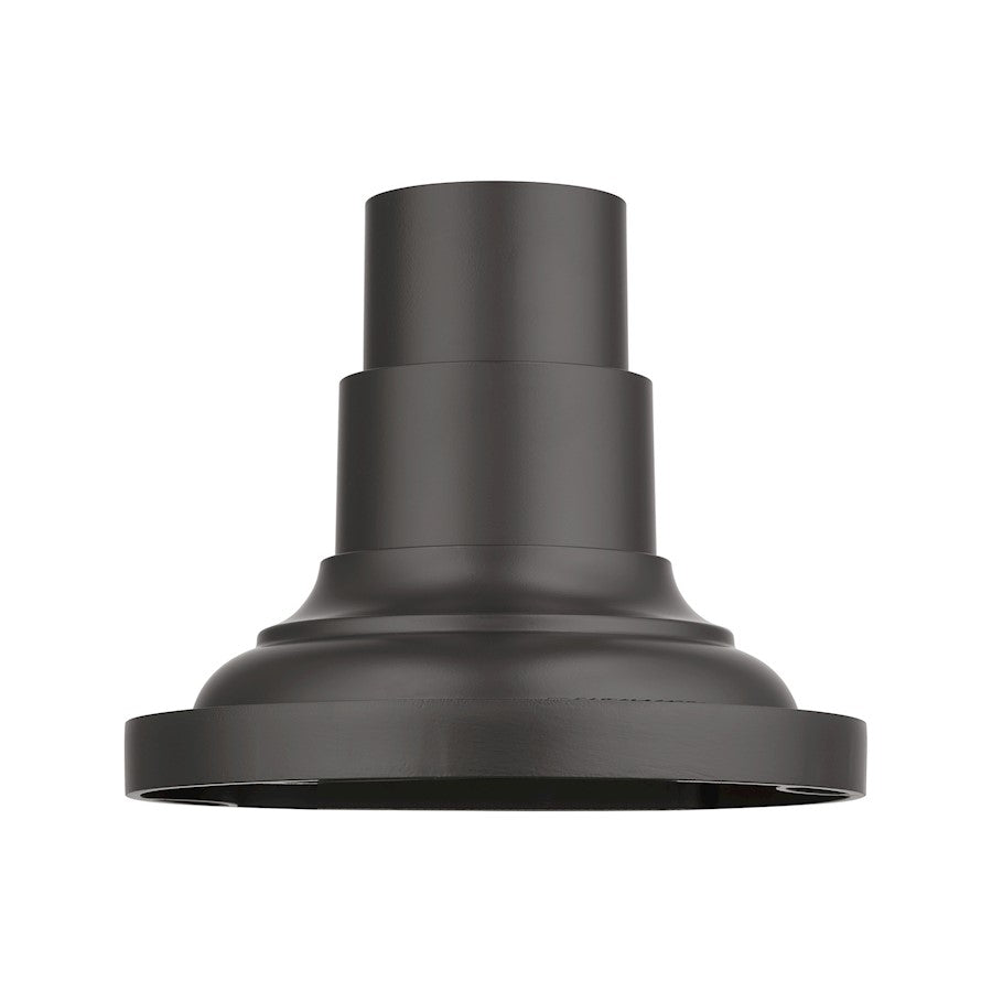 Livex Outdoor 8" Pier Mount Adapter, Bronze