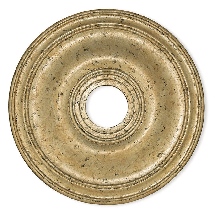 Livex Light Ceiling Medallions, Hand Applied Winter Gold