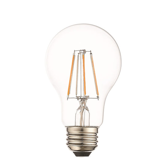 Livex Pack of 60, 2700K, 5.5W, A19 Pear Filament LED Bulbs, Clear