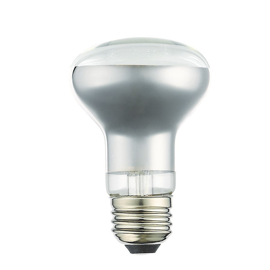 Livex Pack of 10, 7.7W, R20 Flood Filament LED Bulbs, Clear Glass