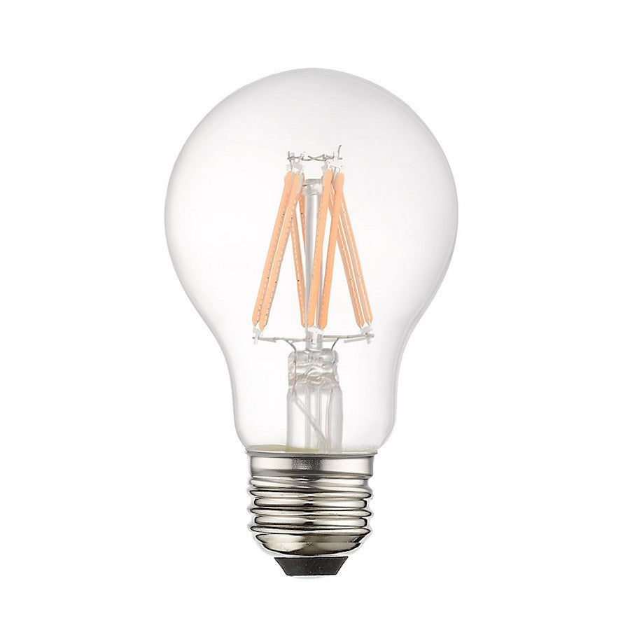 Livex Pack of 60, 3000K, 7.7W, A19 Pear Filament LED Bulbs, Clear