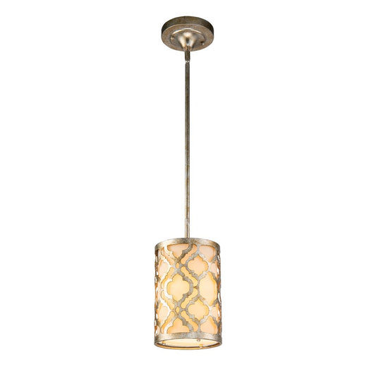 Lucas McKearn Arabella 1 Light Pendant, Antique Silver - GN-ARABELLA-MP-S