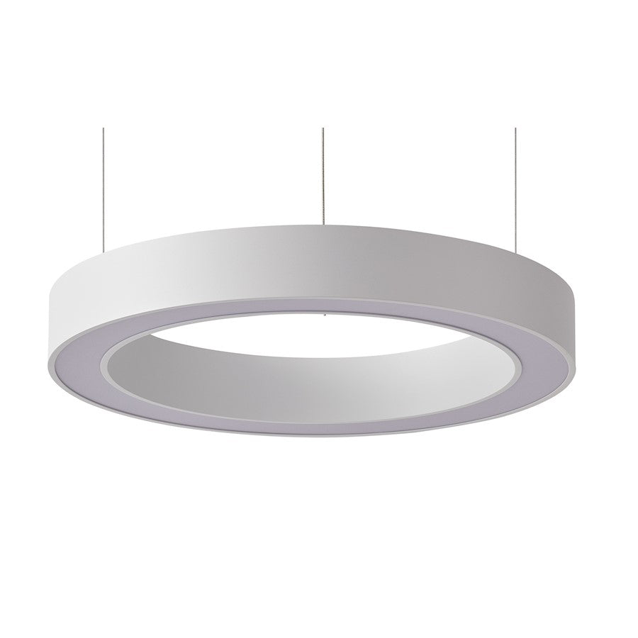 LED Pendant, Matte White