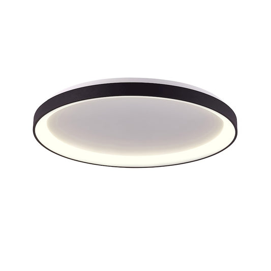 Lumpure Alaska 2 CCT LED Flush Mount/38W, Matte Black - 5367-838RC-BK-TR-CCT