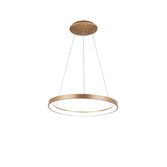 Lumpure Alaska 9 LED Pendant/48W, Brushed Gold - 5367-848ROP-BG-3