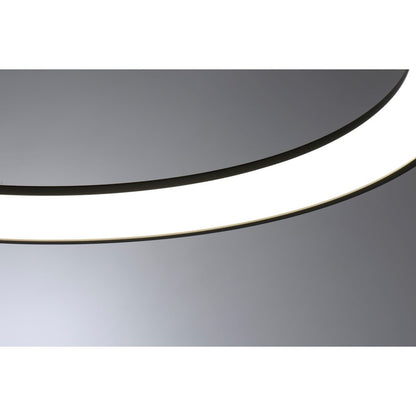 LED Pendant, Matte Black