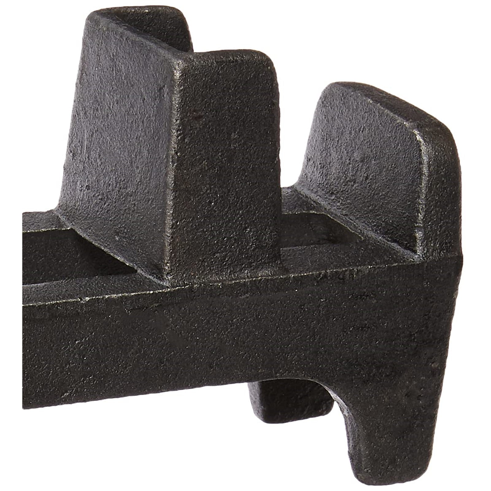 Minuteman International Fire Back Feet | Cast Iron Matte Black | Fireplace Hearth Accessory | 9.5 x 2.5 x 5 in | Model CFB-F