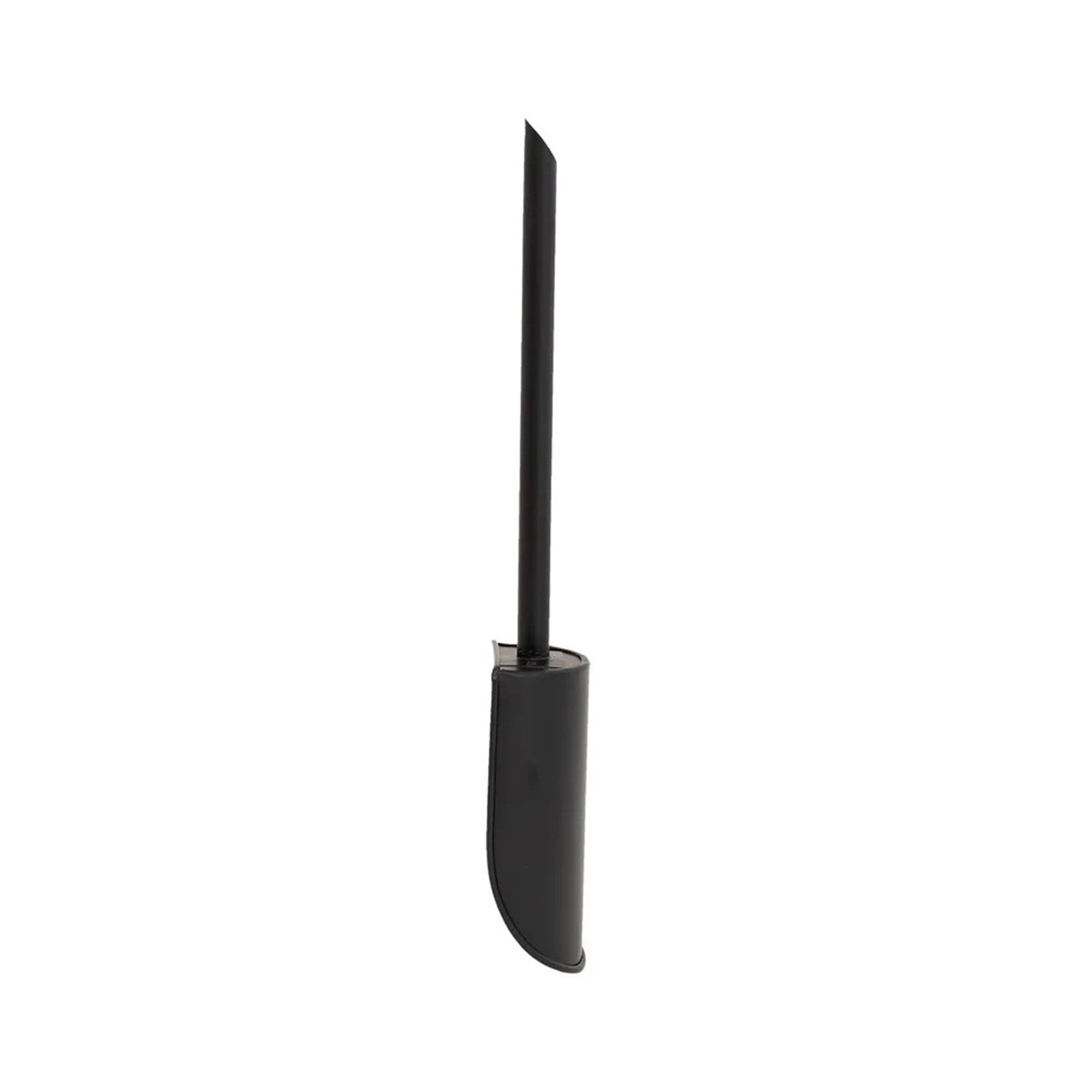 Minuteman International Coal/Pellet Scoop | Black Powder-Coated Iron | Fireplace & Stove Ash Removal | 4 x 4 x 20 in | Model CS-02