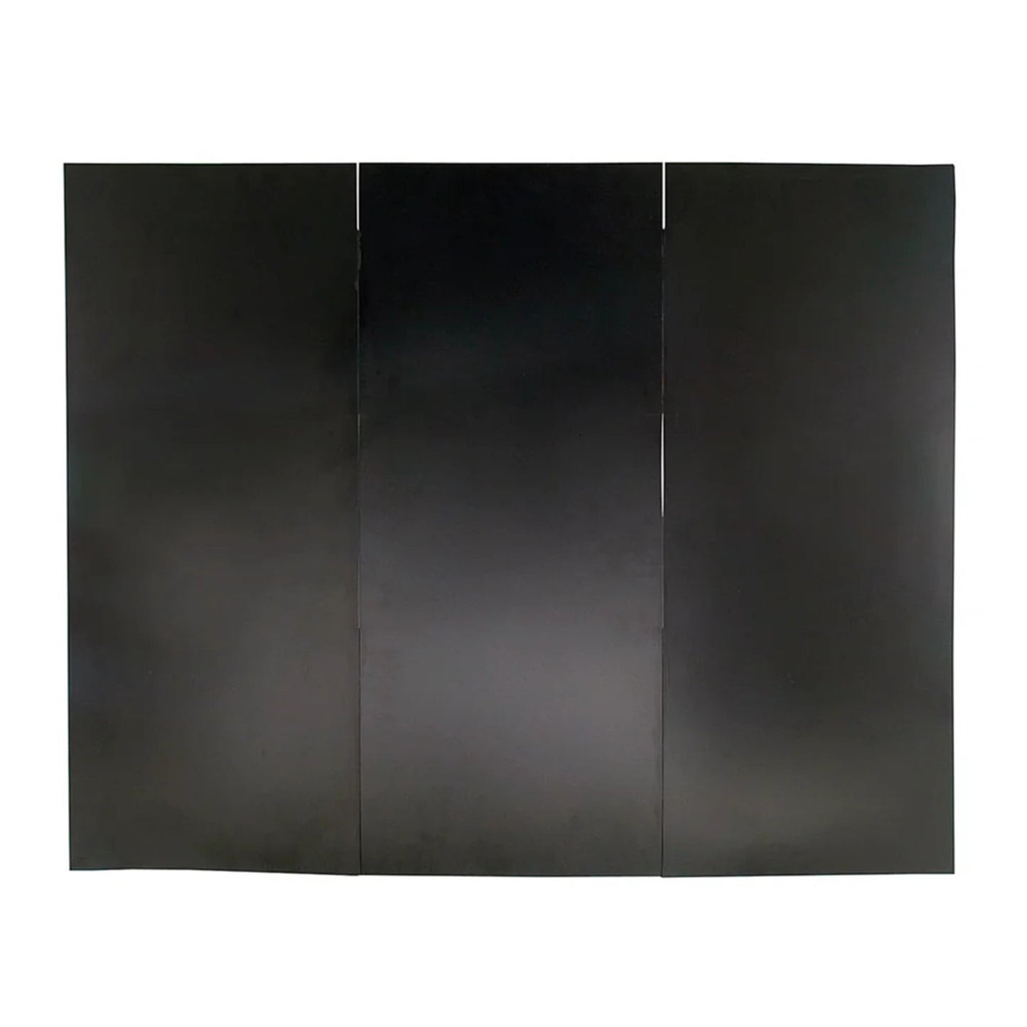 Minuteman International 47 x 34 Draft Guard Cover | Black Wrought Iron Fireplace Screen | Living Room & Hearth Accessory | Model DGC-02