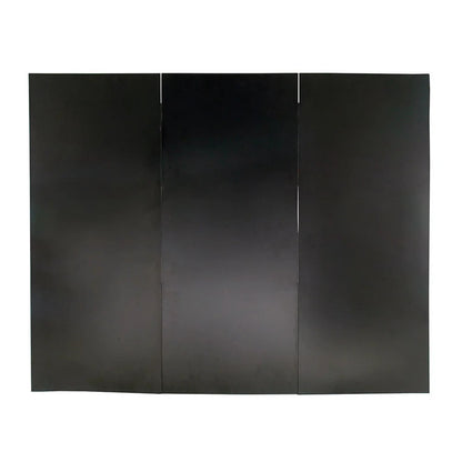 Minuteman International 47 x 34 Draft Guard Cover | Black Wrought Iron Fireplace Screen | Living Room & Hearth Accessory | Model DGC-02