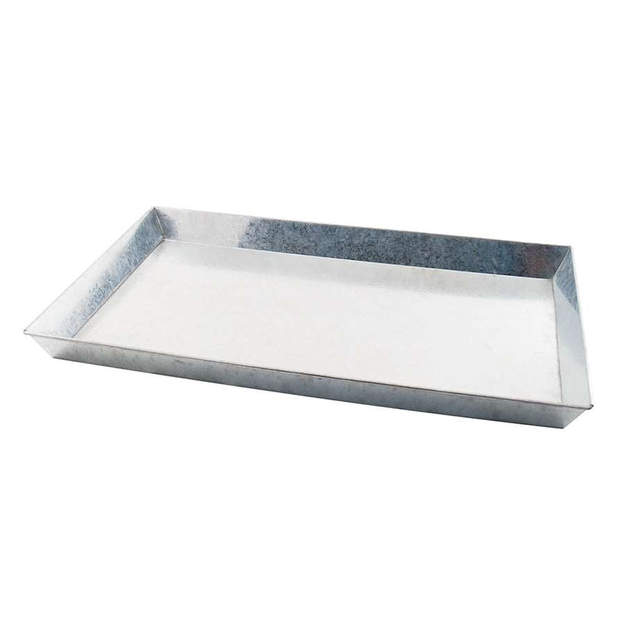 Minuteman International GT-02 Ash Pan | Galvanized Steel | Fireplace Cleanout Accessory | 26-28 x 15-17 x 2 in | Model GT-02