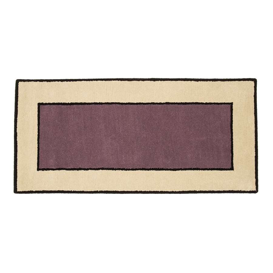 Minuteman International Contemporary II 56 x 26 in Rectangular Hearth Rug | Dusk Wool | Fireplace & Entryway Floor Protection | Model H-65