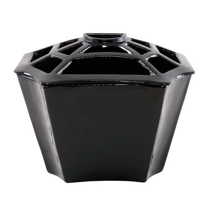 Minuteman International Moiety Insert Steamer | Cast Iron Black Finish | Wood-Stove Insert & Mantle Shelf | 9.25 x 5 x 7.25 in, 2 Quart | Model T-51