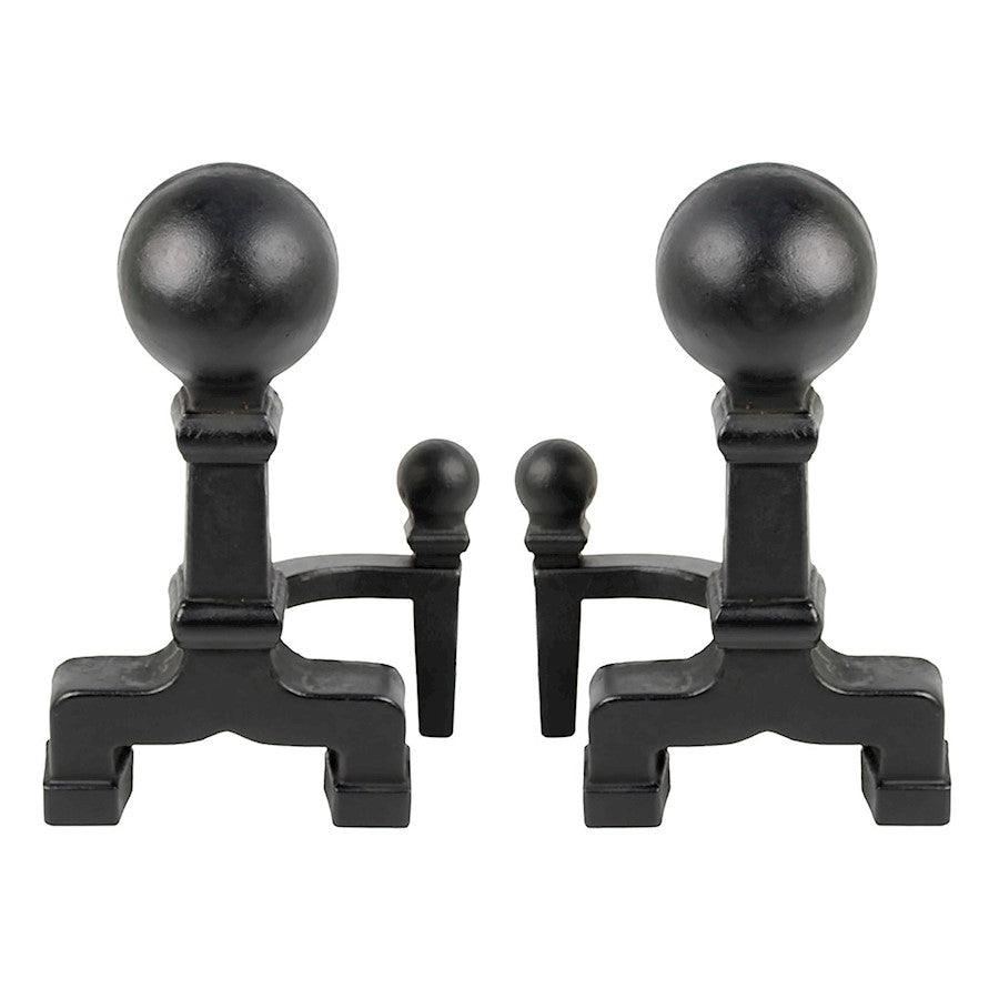 Minuteman International Ball Andirons