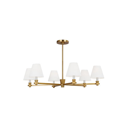 6 Light Large Chandelier, BS