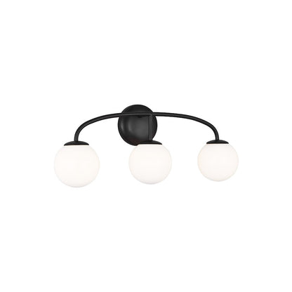 3 Light Bathroom Vanity Light, Midnight