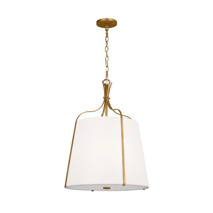 3 Light Hanging Shade, Ant Gild