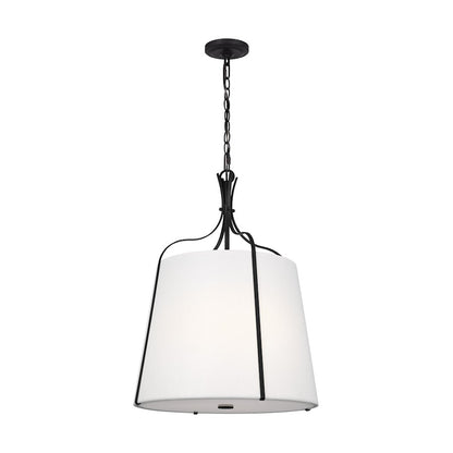 3 Light Med Hanging Shade, Steel