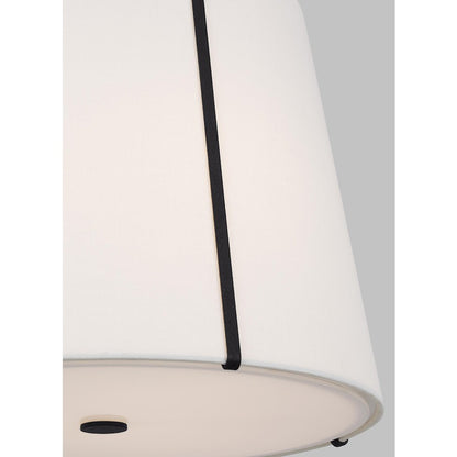 3 Light Med Hanging Shade, Steel