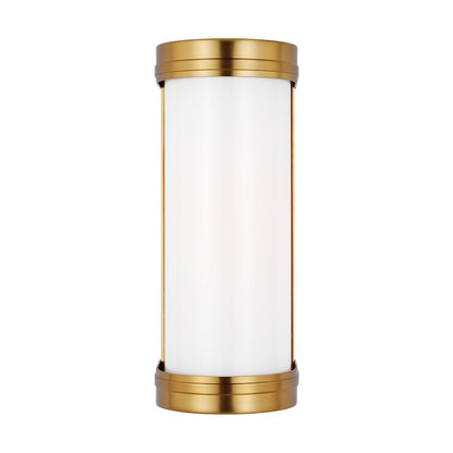 Visual Comfort Studio Ifran 1-Lt SM Vanity, Burnished/Opal Etched - AW1131BBS