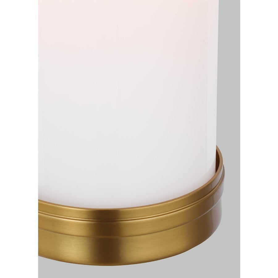 1 Light SM Bathroom Vanity Light