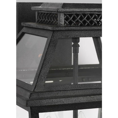 4 Light Large Outdoor Wall Lantern