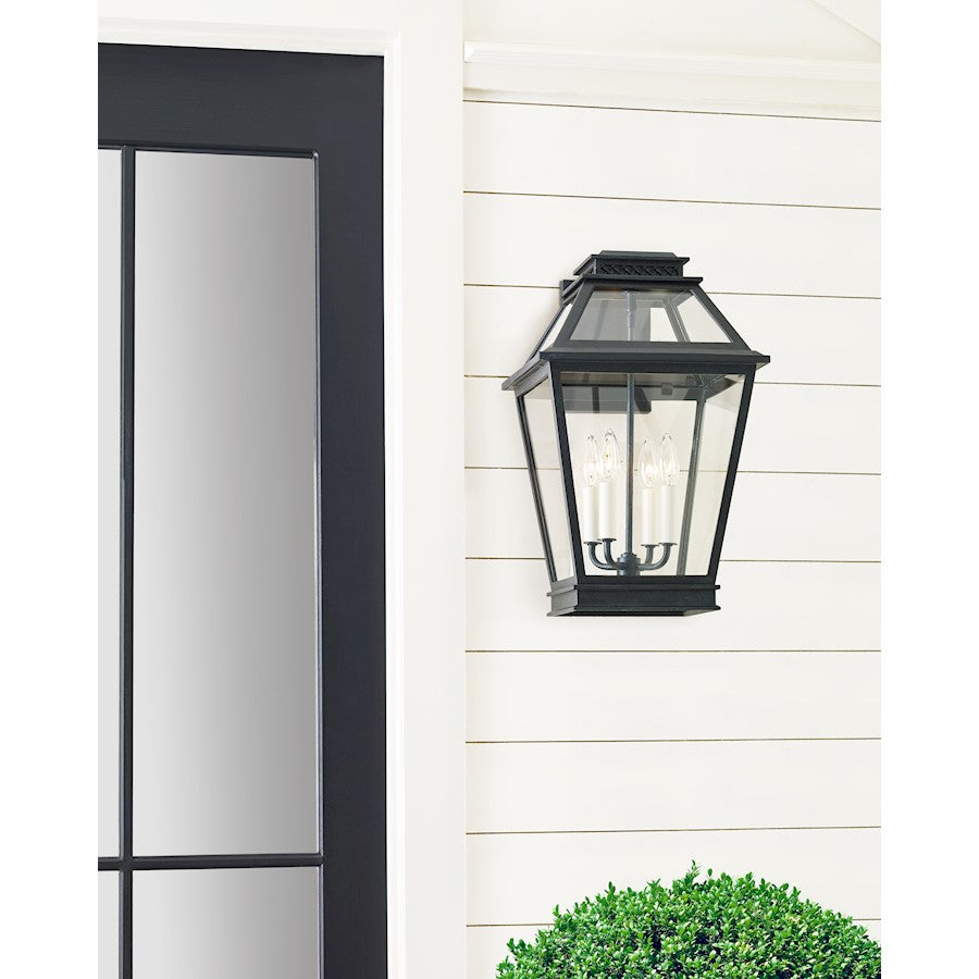 4 Light Large Outdoor Wall Lantern
