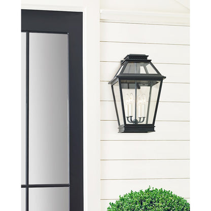 4 Light Large Outdoor Wall Lantern