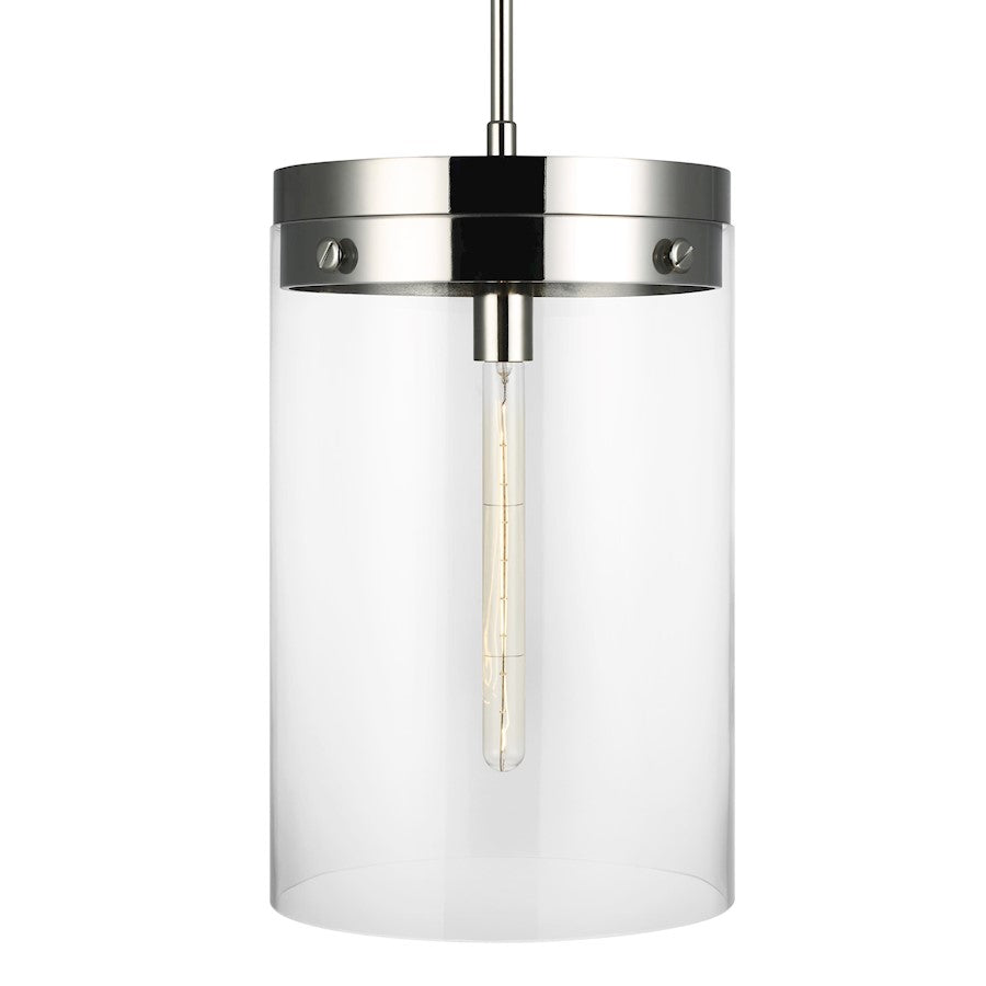 1 Light Large Cylinder Pendant, NK