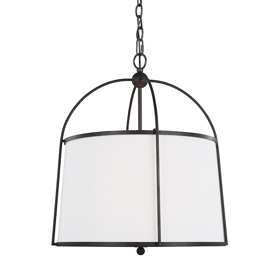 2 Light Hanging Shade, Steel