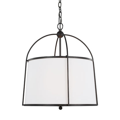 2 Light Hanging Shade, Steel