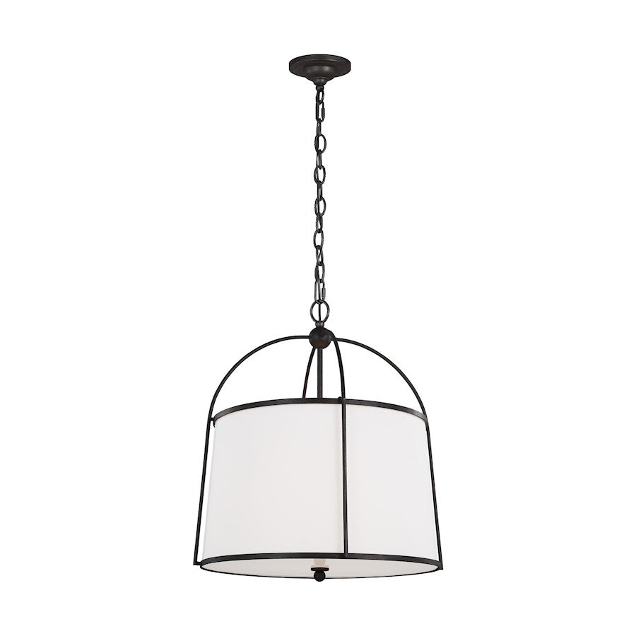 2 Light Hanging Shade, Steel
