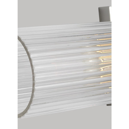 2 Light Linear Wall Sconce