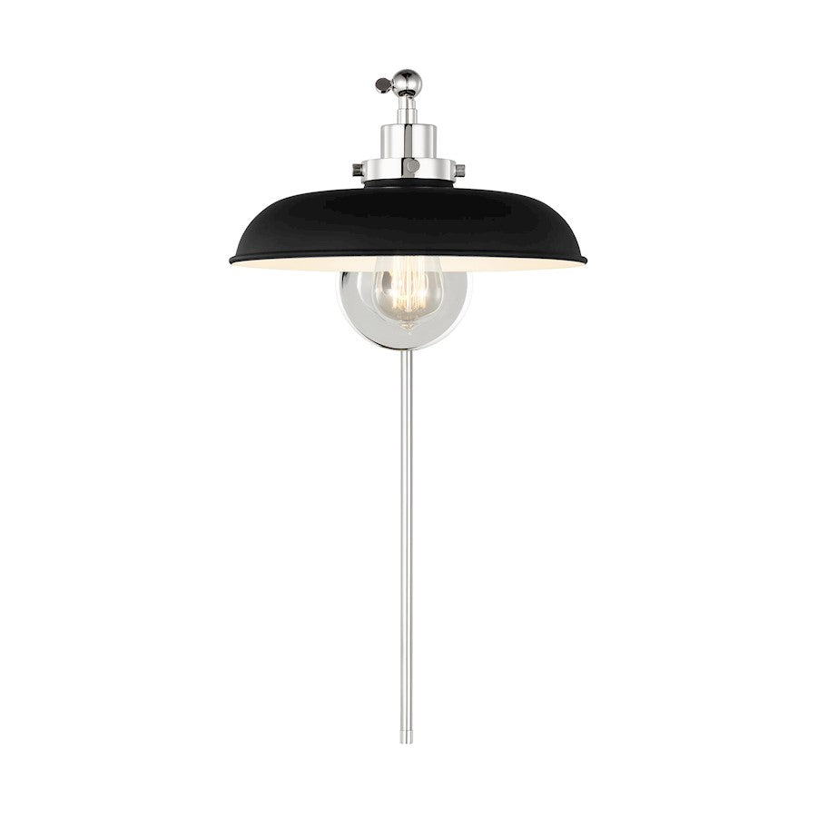 1 Light Single Arm Wall Sconce