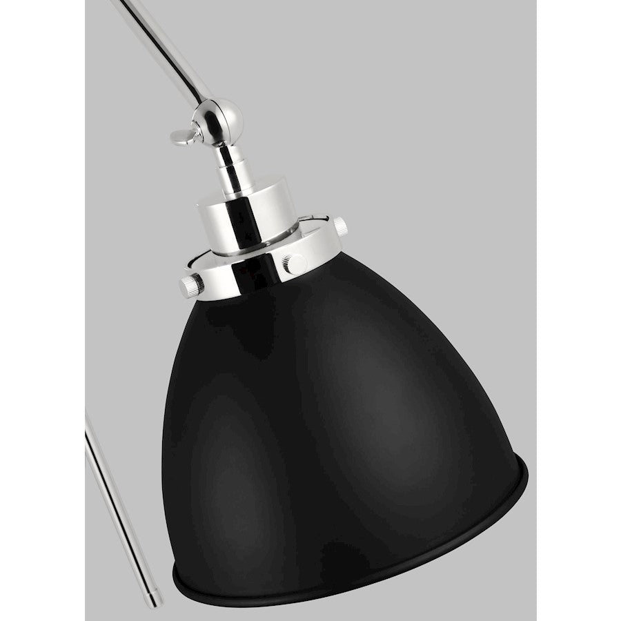 1 Light Double Arm Wall Sconce