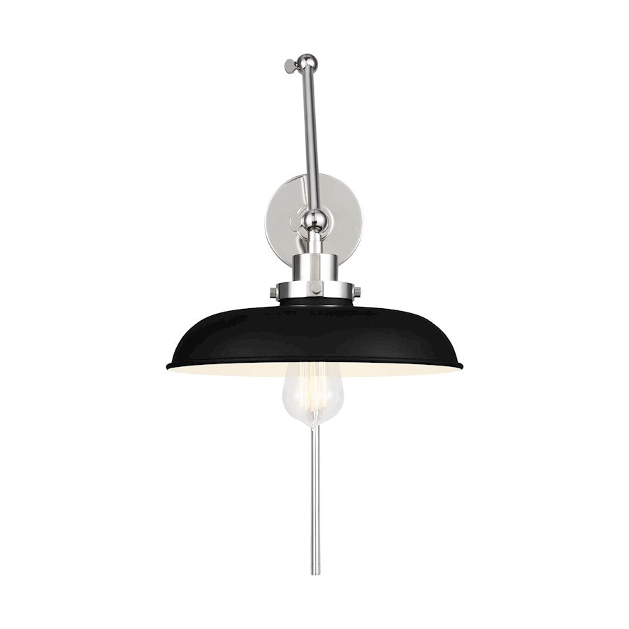 1 Light Double Arm Wall Sconce