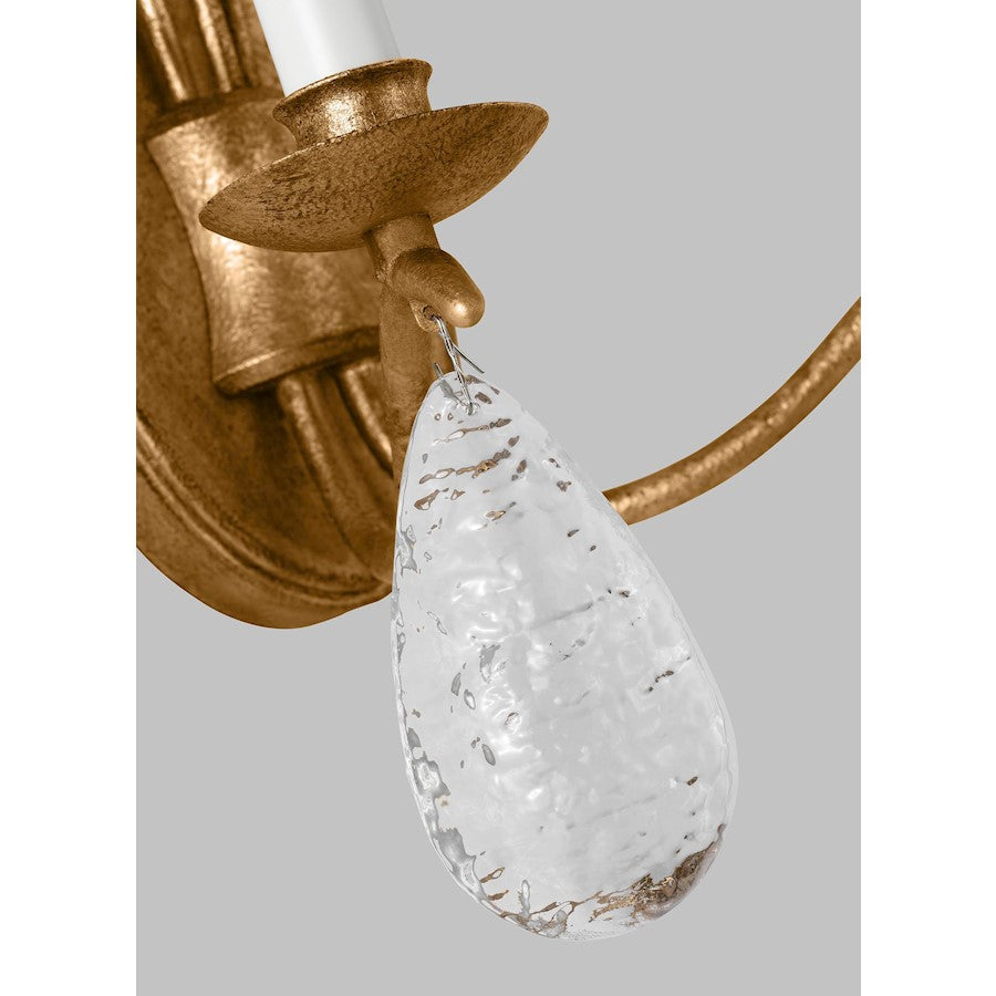 2 Light Large Wall Sconce